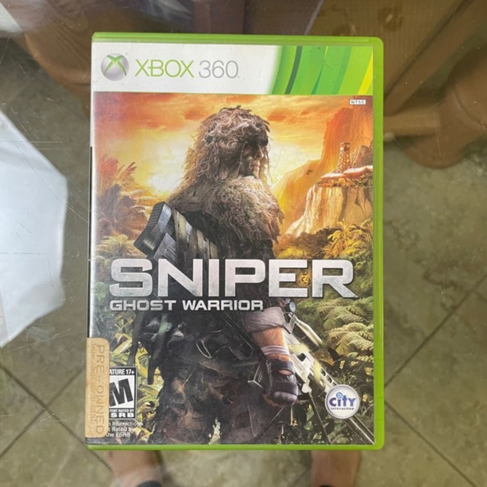 Sniper Ghost Warrior‎ Xbox 360 Game City Interactive Video Game Complete